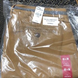 28x30 Carmel khaki pants! Brand new